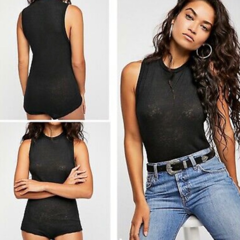 Free people “all the time” bodysuit!